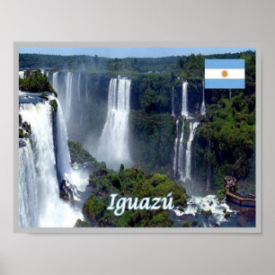 Argentina - The Iguazu Falls - Poster