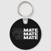 Argentina Yerba Mate Lover Saying Key Ring