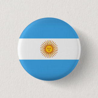 Argentine country 3 cm round badge