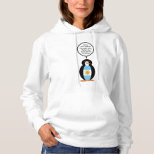 Argentine Flag Talking Ms Penguin Personalised