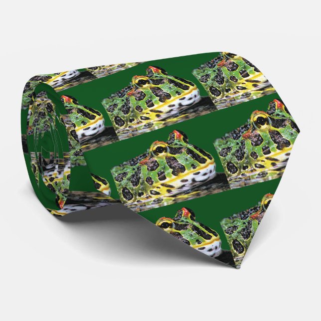 Argentine horned frog tie (Rolled)
