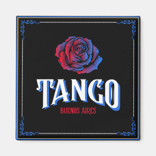 Argentine Tango Buenos Aires Fileteado Porteño Magnet