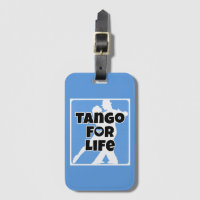 Argentine Tango for Life Blue and White
