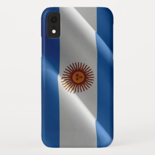 Argentine waving flag iPhone XR case