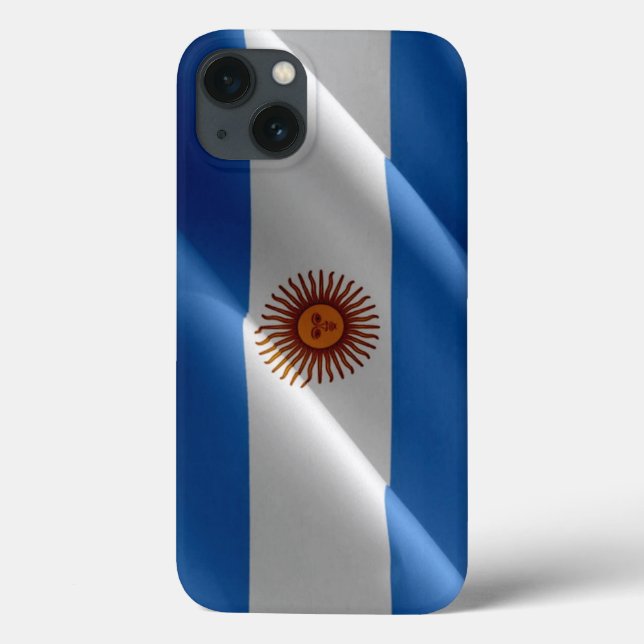 Argentine waving flag Case-Mate iPhone case (Back)
