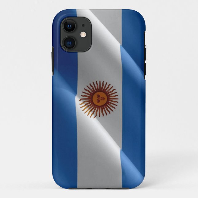 Argentine waving flag Case-Mate iPhone case (Back)