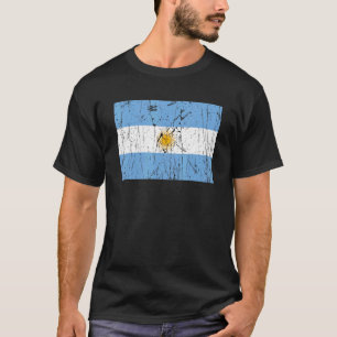 Argentinian Argentina Flag Pride Argentinian Flag T-Shirt
