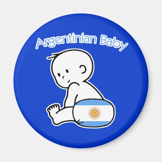 Argentinian Baby Magnet (Front)