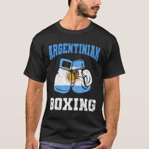 Argentinian Boxing Gloves Argentina Pride T-Shirt
