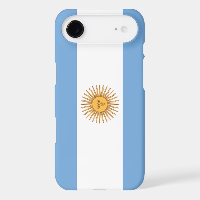 Argentinian Flag Galaxy Case (Back)