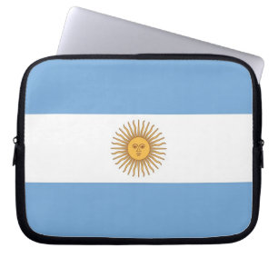 Argentinian Flag Laptop Sleeve