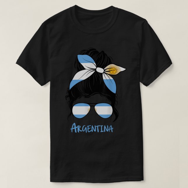 Argentinian Girl Argentina girl Chica Argentine  T-Shirt (Design Front)