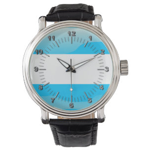 Argentinian glossy flag watch