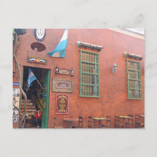 Argentinian Grill in Cartagena Colombia Postcard
