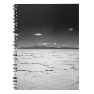 Argentinian Salt Flats Desert And Mountains Notebook