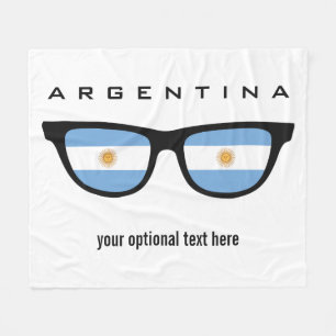 Argentinian Shades custom fleece blankets
