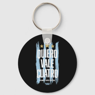 Argentinian Soccer Fan World Cup 2026 _3 Key Ring