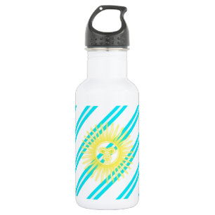 Argentinian stripes flag 532 ml water bottle