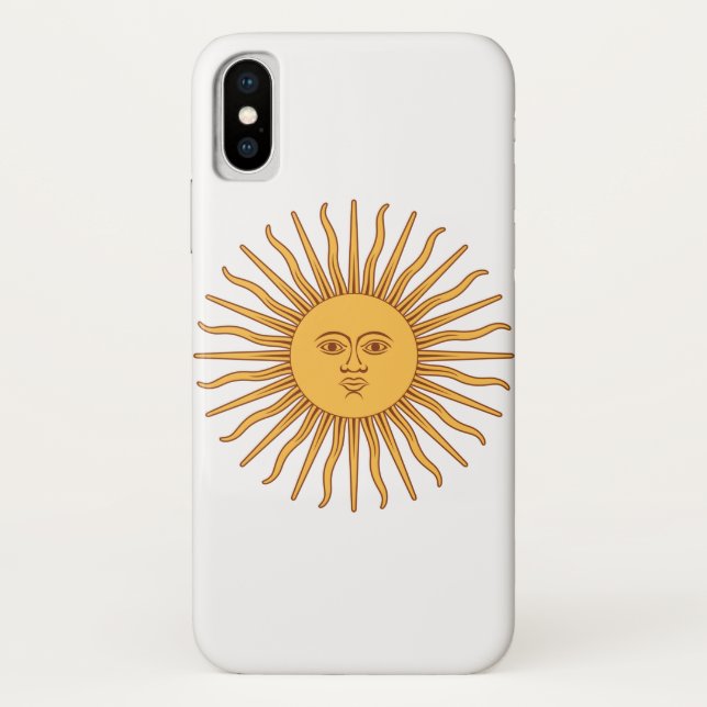 Argentinian Sun Case-Mate iPhone Case (Back)