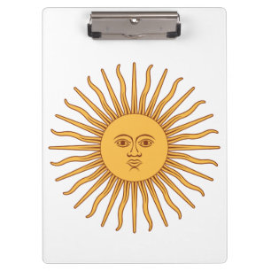 Argentinian Sun Clipboard
