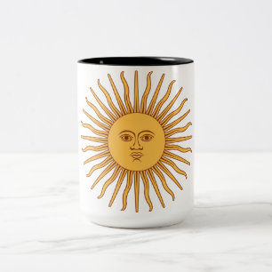 Argentinian Sun Two-Tone Coffee Mug