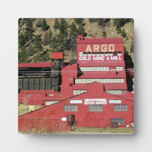 Argo Gold Mine & Mill, Idaho Springs, Colorado Plaque