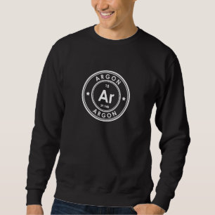Argon Element Black Sweatshirt