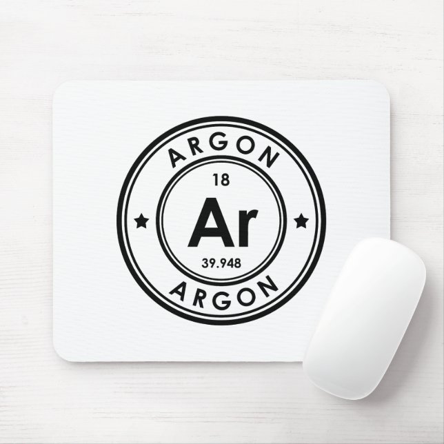 Argon Element Mouse Pad (With Mouse)