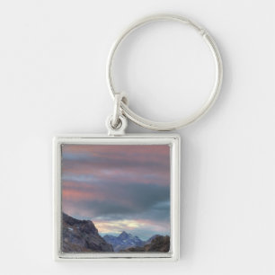 Argonaut Peak, sunset Key Ring