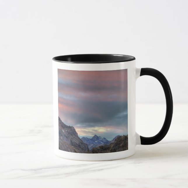 Argonaut Peak, sunset Mug (Right)