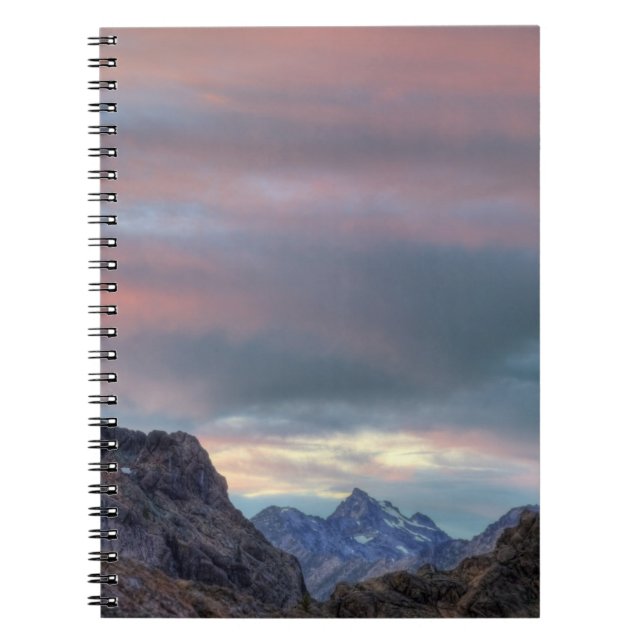 Argonaut Peak, sunset Notebook (Front)