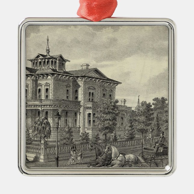 Arguello residence metal ornament (Front)