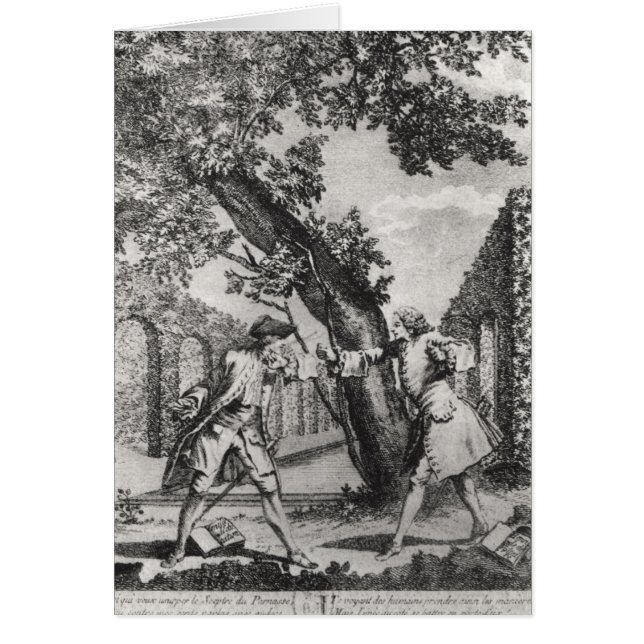 Argument between Jean-Jacques Rousseau (Front)