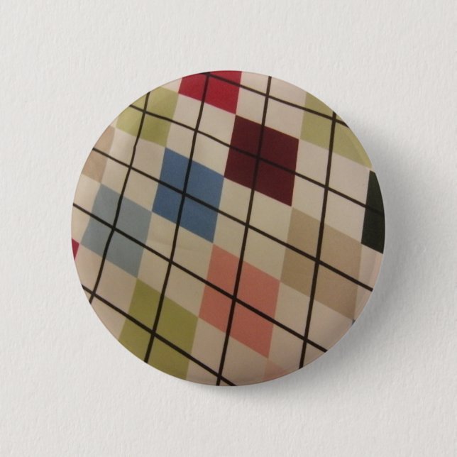 Argyle 6 Cm Round Badge (Front)