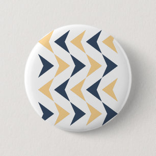 Argyle arrows 6 cm round badge