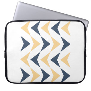 Argyle arrows laptop sleeve