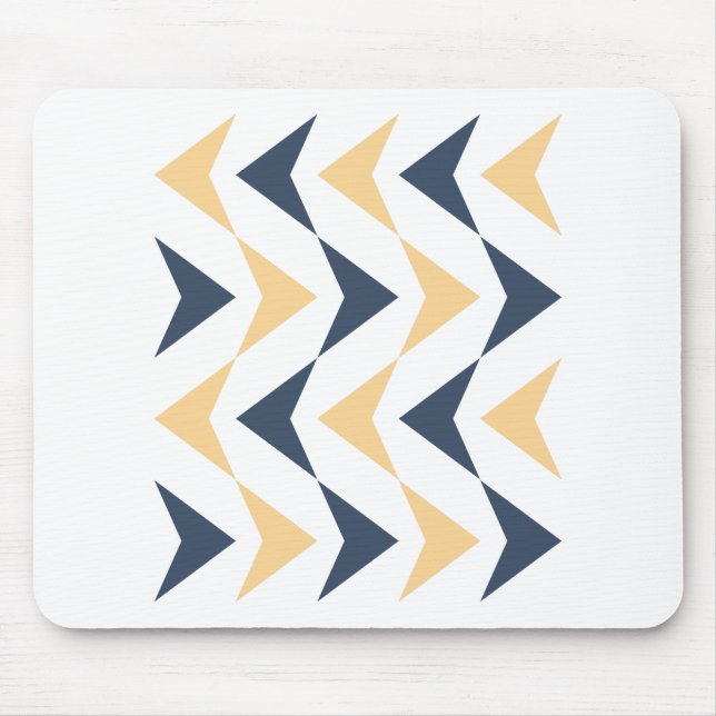 Argyle arrows mouse pad (Front)