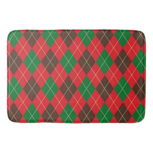 Argyle Bath Mat