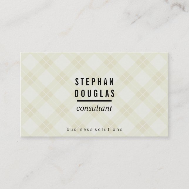 Argyle Business Card (Front)