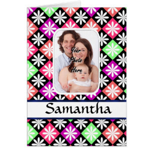 Argyle daisy pattern