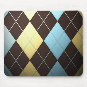 argyle mouse pad