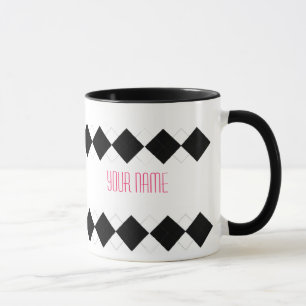 Argyle Mug - Personalised