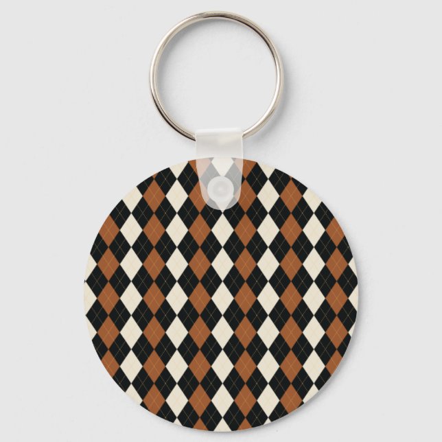 Argyle Patten Key Ring (Front)