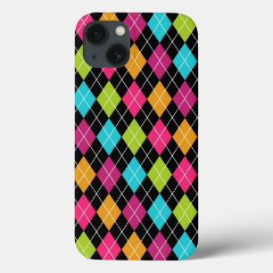 Argyle Pattern Multi Colour Diamonds iPhone 6 Case