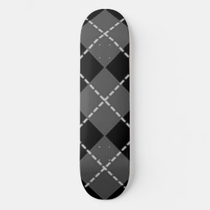 ARGYLE PATTERN SKATEBOARD