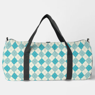 Argyle Plaid Duffle Bag