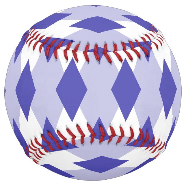 Argyle Plaid Pattern_4A46B0 Softball (Front)