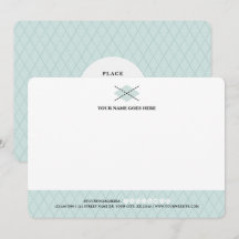 Argyle Stationery Cards | Colours are Customisable