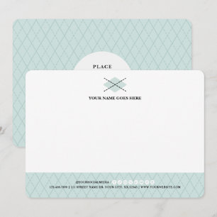 Argyle Stationery Cards Colours are Customisable
