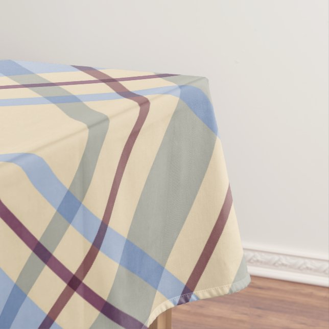 Argyle Tartan Scottish Diamond pattern Tablecloth (In Situ)